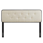 Collins Tufted Fabric and Wood Queen Headboard by Modway