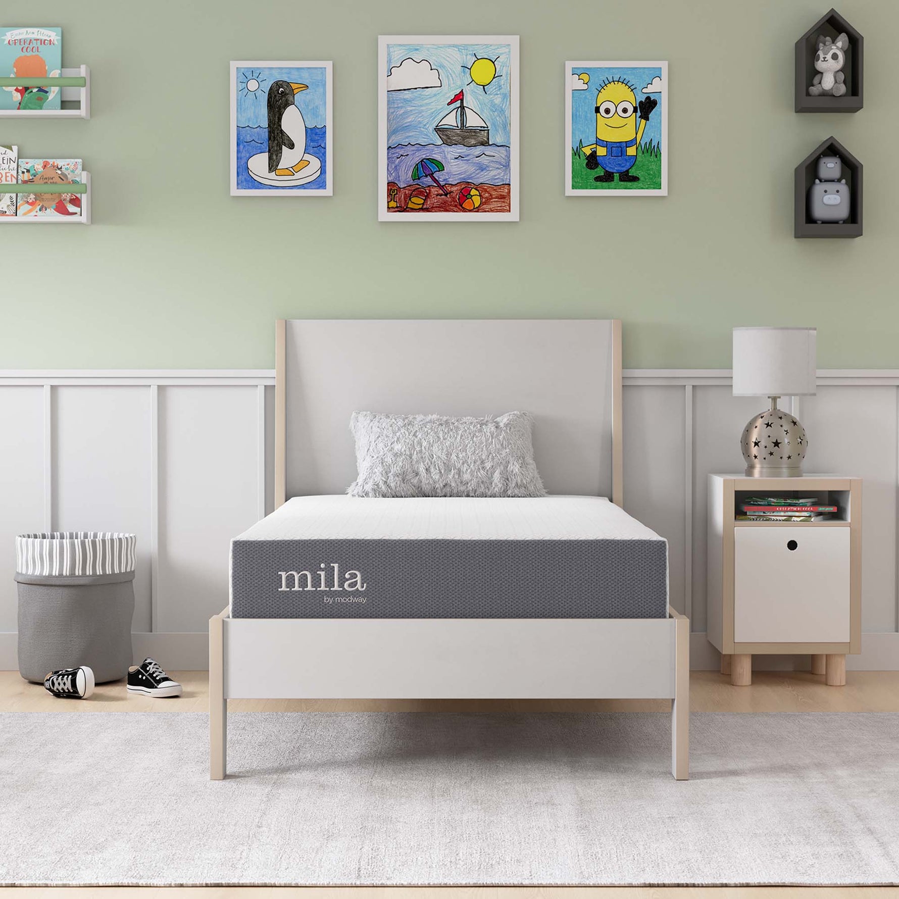 Mila 8" Twin Mattress by Modway