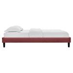 Reign Performance Velvet Twin Platform Bed Frame by Modway