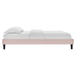 Reign Performance Velvet Full Platform Bed Frame by Modway