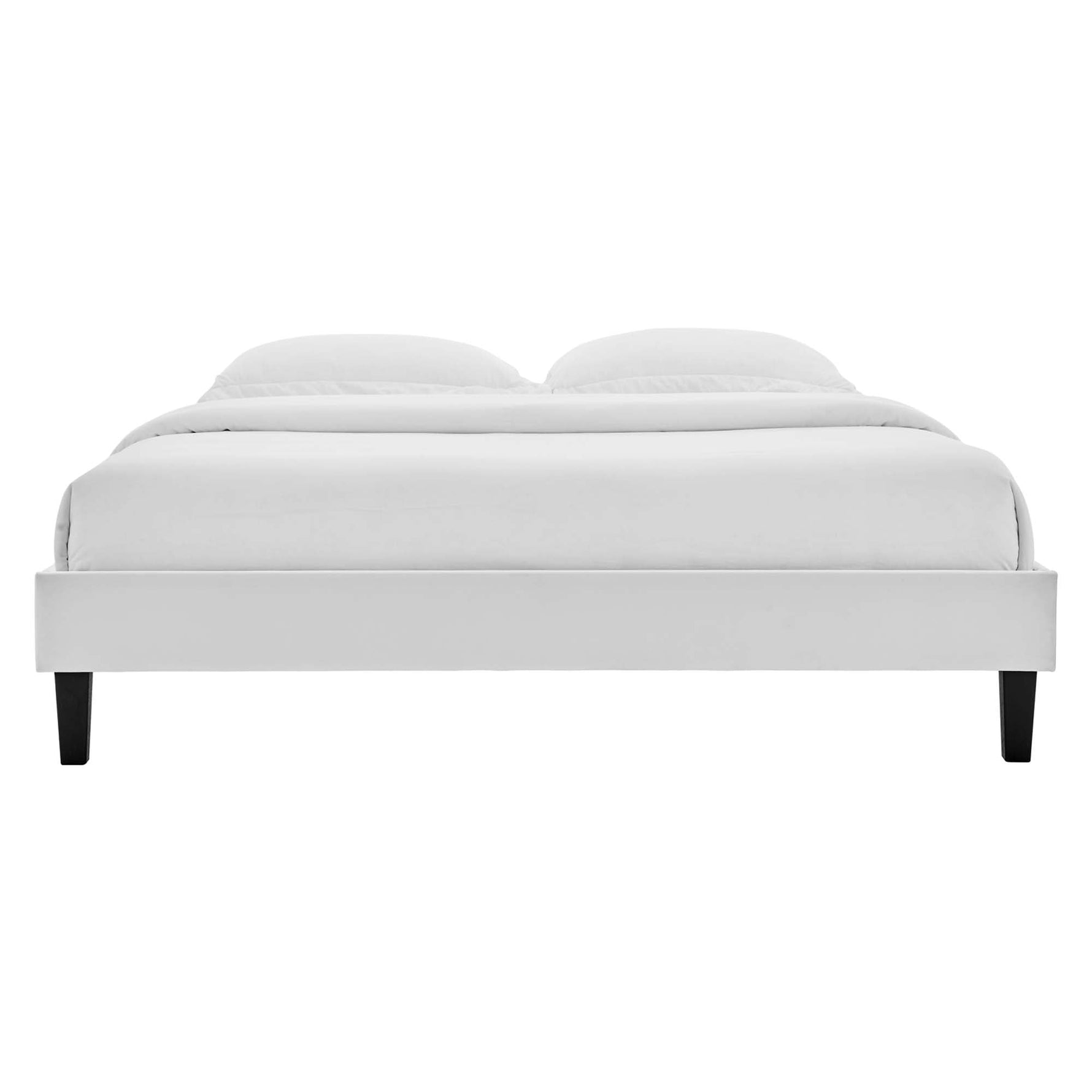 Reign Performance Velvet King Platform Bed Frame by Modway