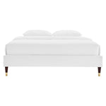 Harlow Performance Velvet Full Platform Bed Frame by Modway