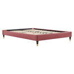 Harlow Performance Velvet King Platform Bed Frame by Modway