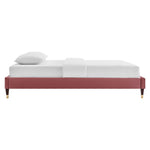 Harlow Performance Velvet King Platform Bed Frame by Modway