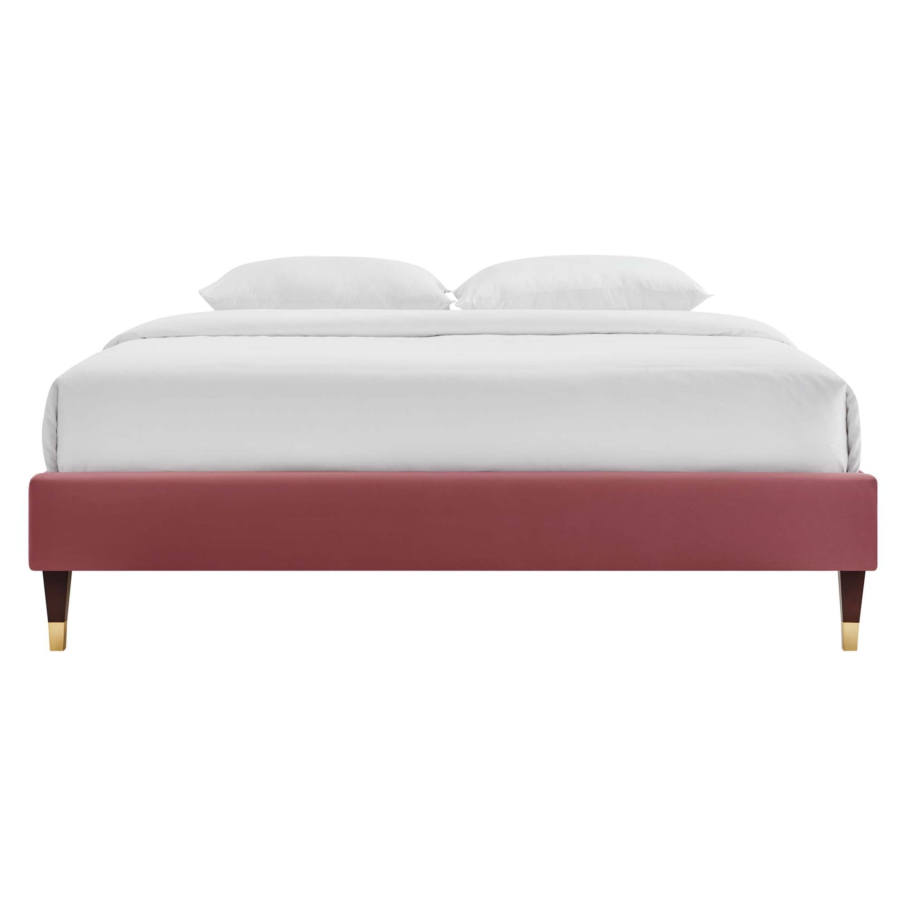 Harlow Performance Velvet King Platform Bed Frame by Modway