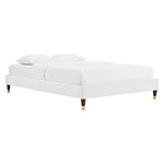 Harlow Performance Velvet King Platform Bed Frame by Modway