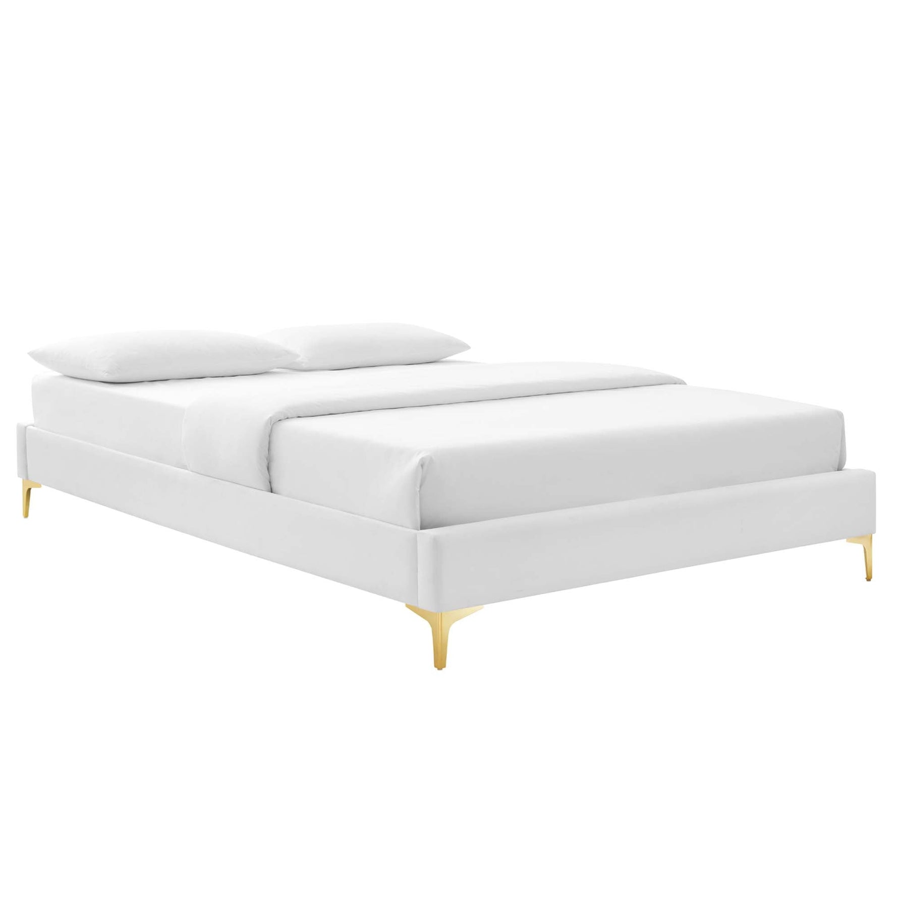 Sutton Performance Velvet Queen Bed Frame by Modway