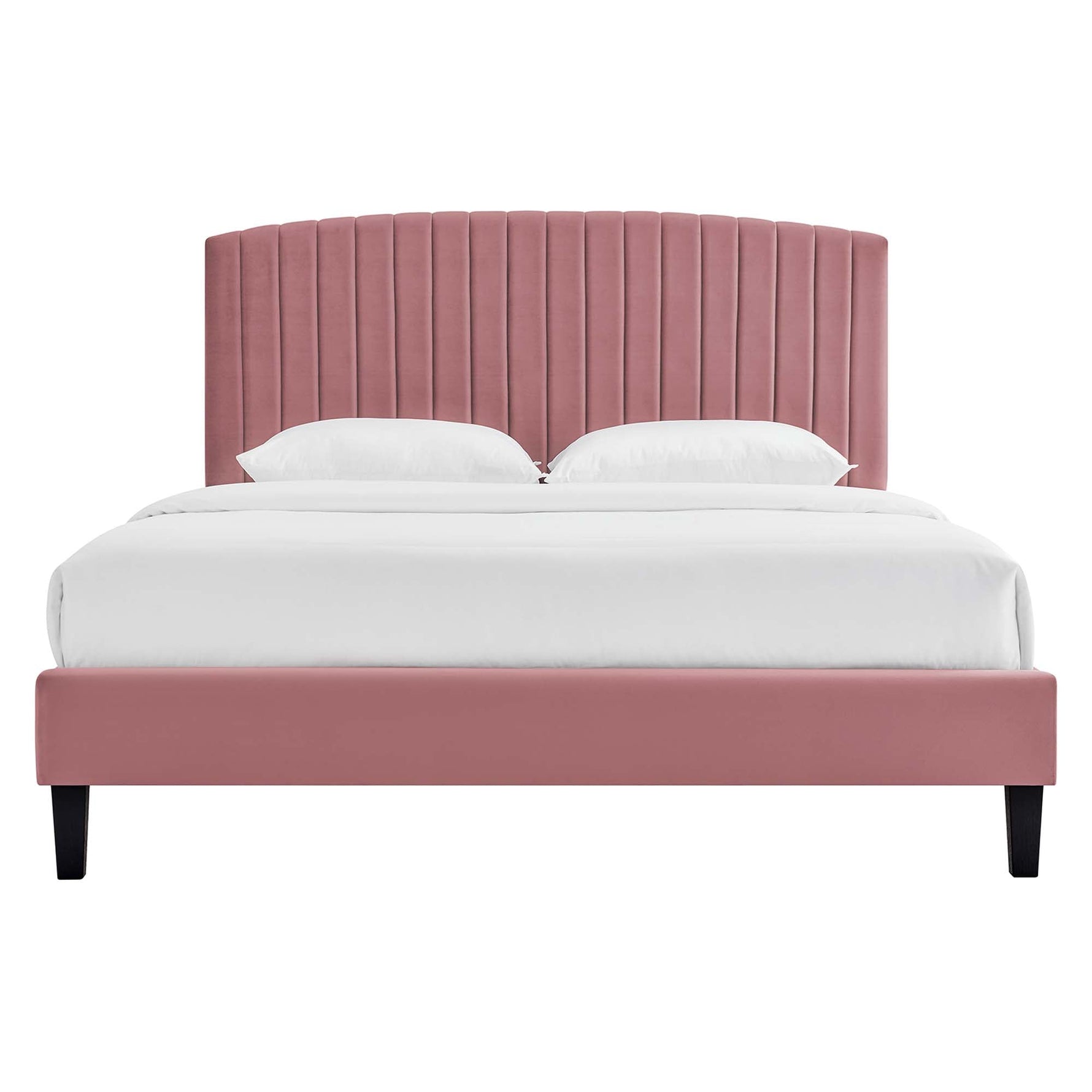 Alessi Performance Velvet Queen Platform Bed by Modway