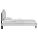 Daisy Performance Velvet Queen Platform Bed by Modway