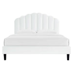 Daisy Performance Velvet Queen Platform Bed by Modway