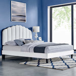 Daisy Performance Velvet Queen Platform Bed by Modway