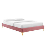 Sutton Performance Velvet King Bed Frame by Modway