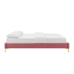 Sutton Performance Velvet King Bed Frame by Modway