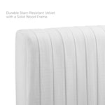 Eloise Channel Tufted Performance Velvet Full/Queen Headboard