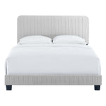 Celine Channel Tufted Performance Velvet Full Bed by Modway