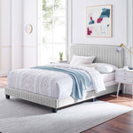 Celine Channel Tufted Performance Velvet Full Bed by Modway