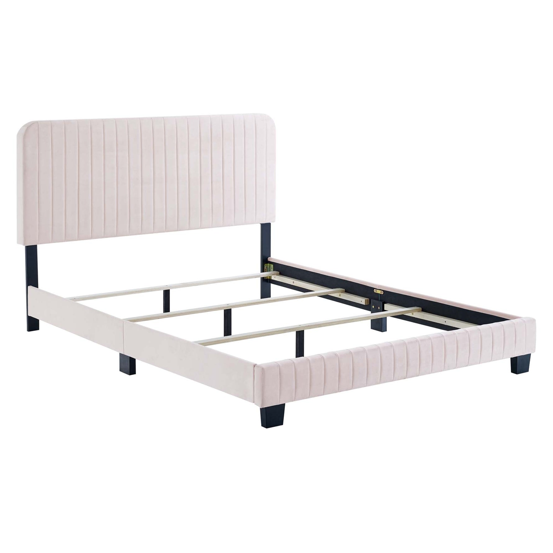 Celine Channel Tufted Performance Velvet Full Bed by Modway