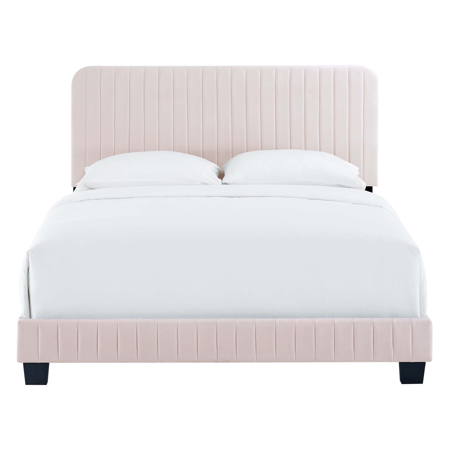 Celine Channel Tufted Performance Velvet Full Bed by Modway