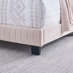Celine Channel Tufted Performance Velvet Twin Bed by Modway