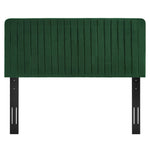 Milenna Channel Tufted Performance Velvet Full/Queen Headboard by Modway