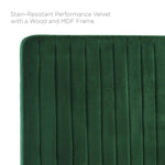 Milenna Channel Tufted Performance Velvet Full/Queen Headboard by Modway
