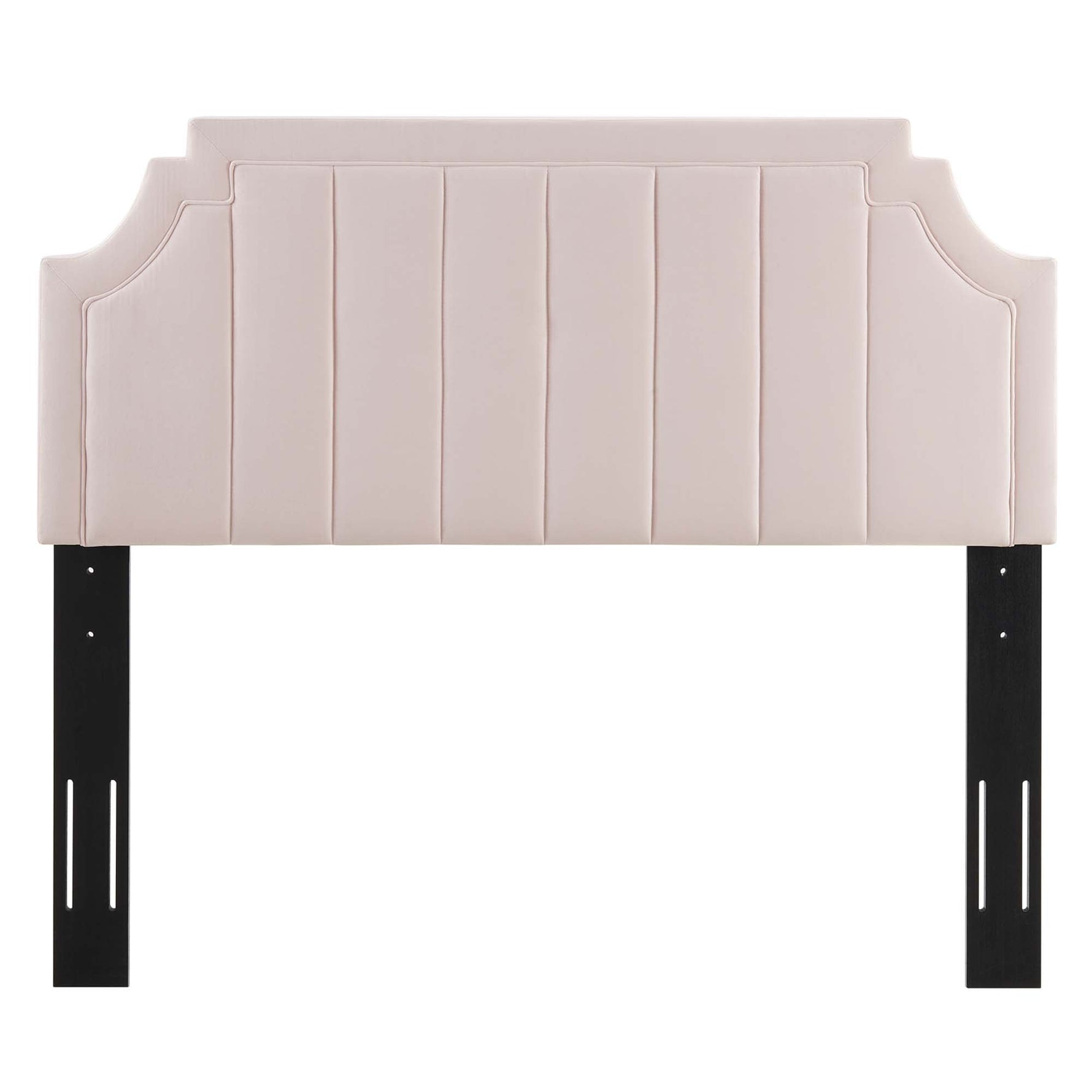 Alyona Channel Tufted Performance Velvet Twin Headboard by Modway