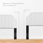 Alyona Channel Tufted Performance Velvet King/California King Headboard by Modway