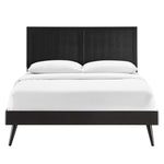 Alana Wood Queen Platform Bed with Splayed Legs by Modway
