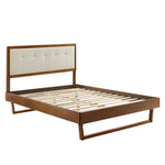 Willow Wood Queen Platform Bed With Angular Frame by Modway