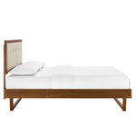 Willow Wood Queen Platform Bed With Angular Frame by Modway