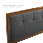 Willow Wood Queen Platform Bed with Splayed Legs by Modway