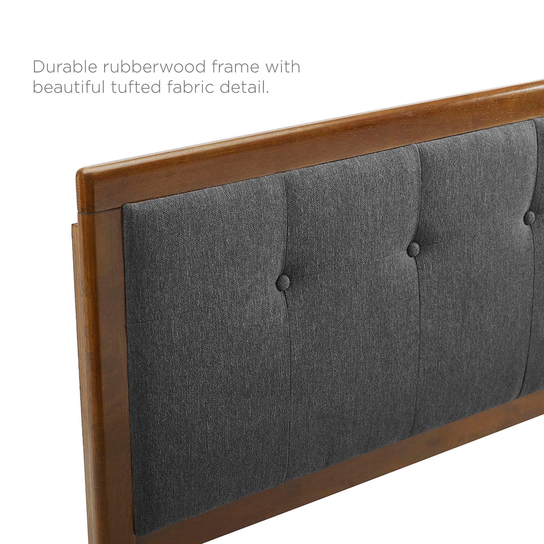 Willow Wood Queen Platform Bed with Splayed Legs by Modway