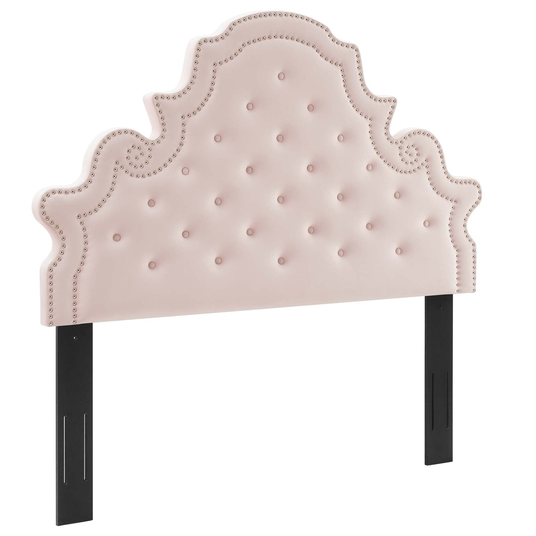 Gwyneth Tufted Performance Velvet Queen Platform Bed by Modway