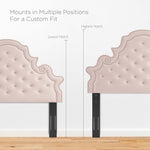 Diana Tufted Performance Velvet Full/Queen Headboard by Modway