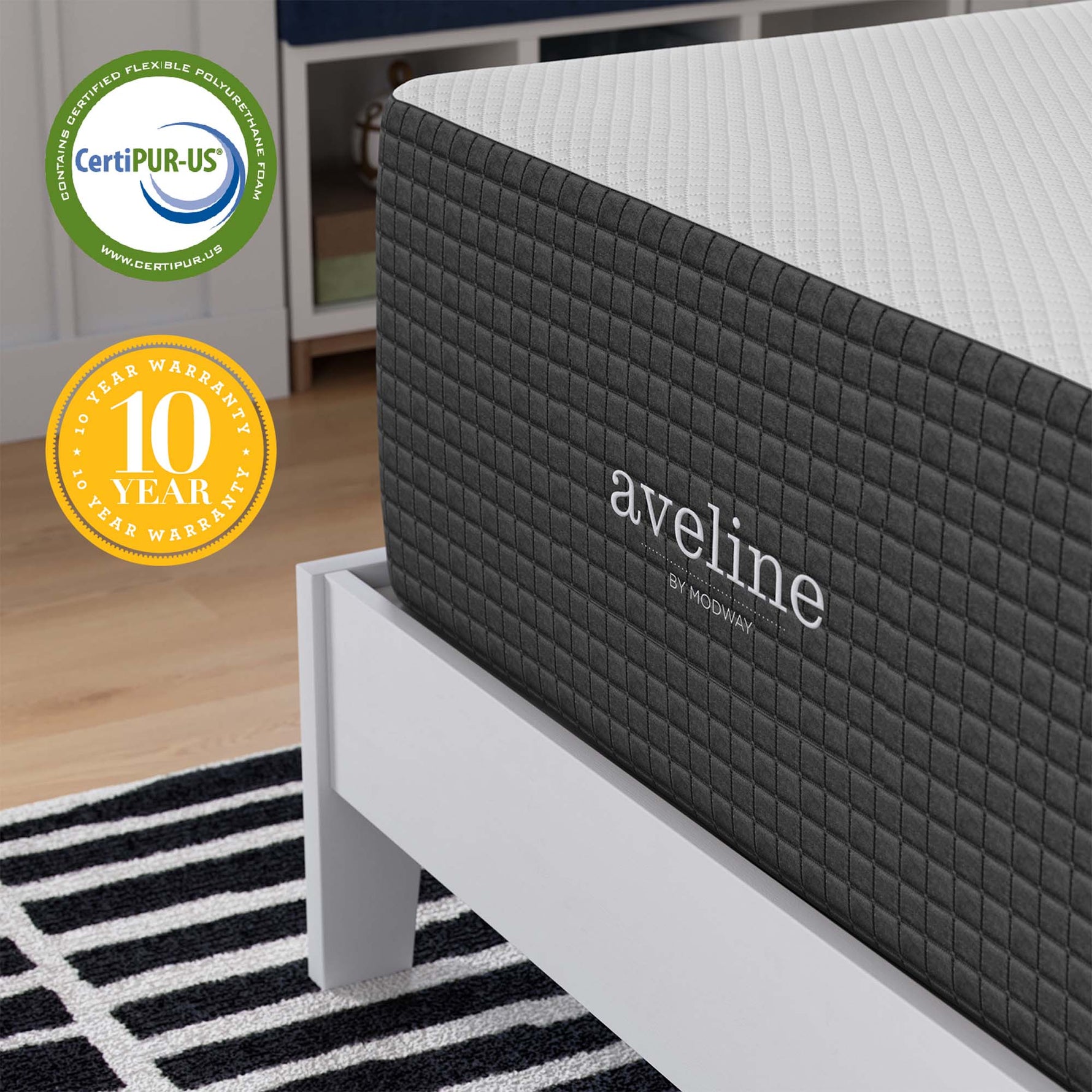 Aveline 16" Memory Foam Twin Mattress by Modway