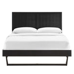 Alana Wood Full Platform Bed with Angular Frame by Modway