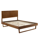 Alana Wood Full Platform Bed with Angular Frame by Modway