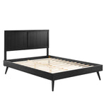 Alana Wood King Platform Bed With Splayed Legs by Modway