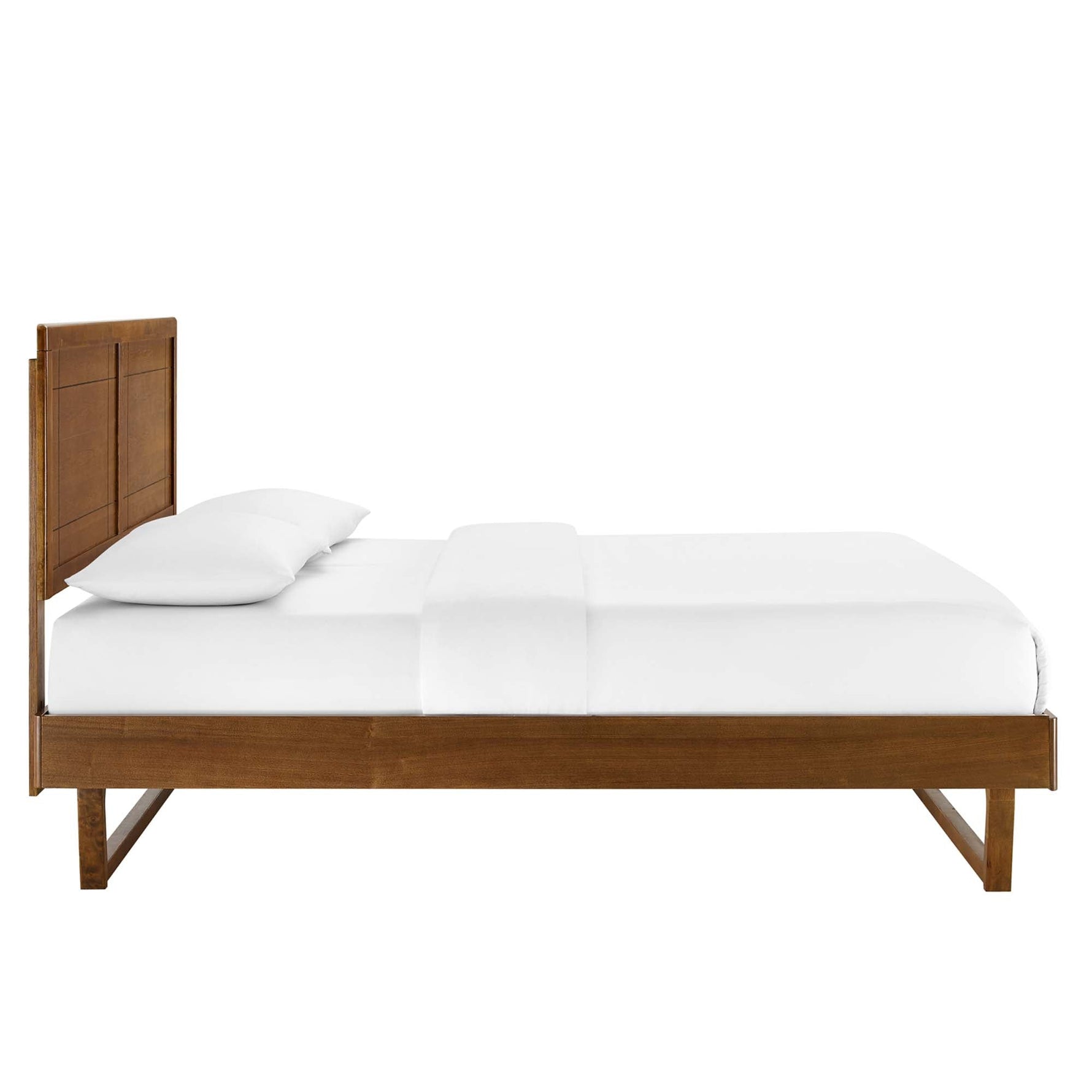 Marlee Wood Full Platform Bed With Angular Frame by Modway