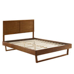 Marlee Wood King Platform Bed with Angular Frame by Modway