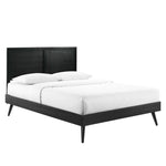 Marlee Wood Full Platform Bed with Splayed Legs by Modway