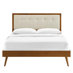 Willow Wood King Platform Bed With Splayed Legs by Modway