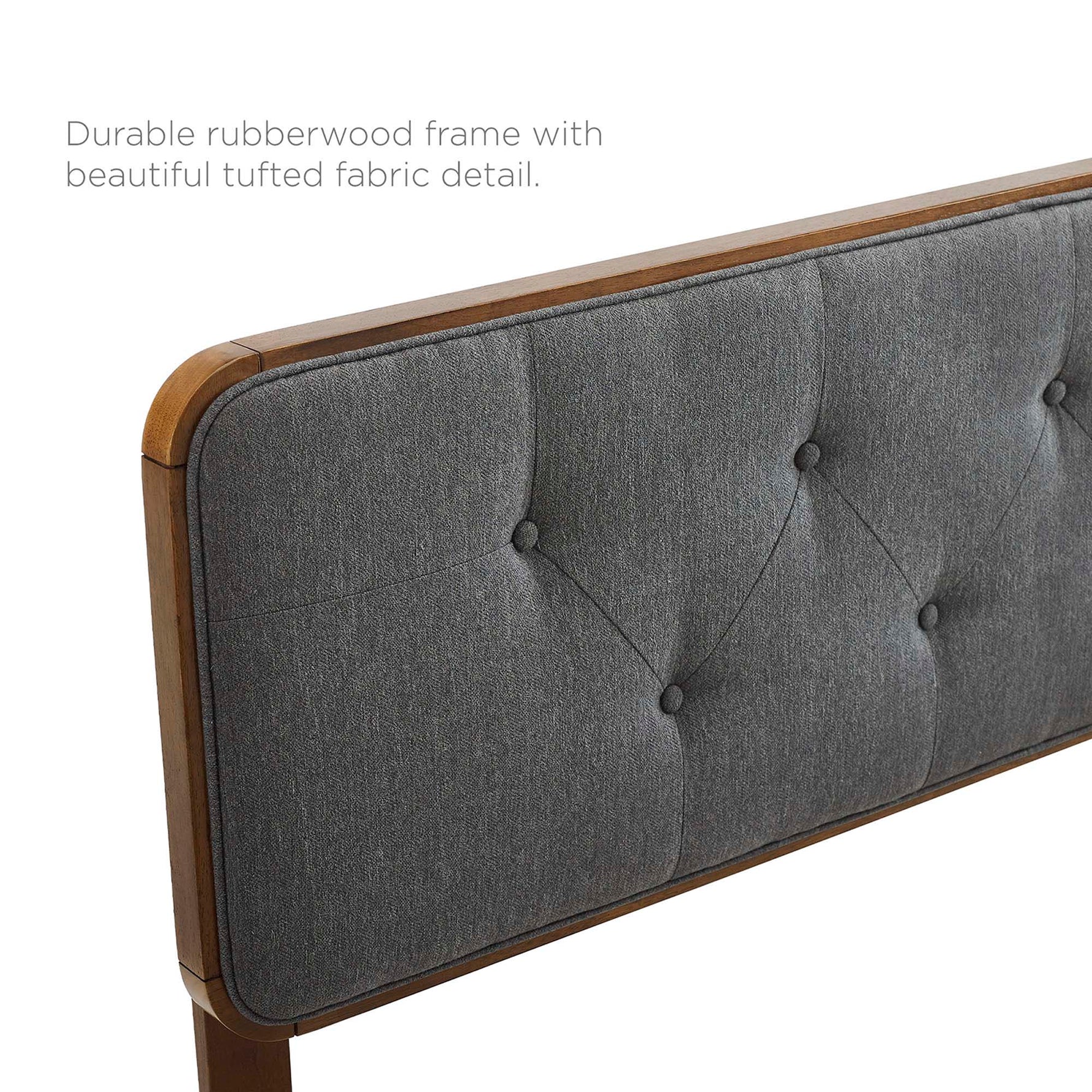 Bridgette Wood Full Platform Bed with Angular Frame by Modway