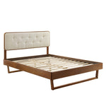 Bridgette Wood Twin Platform Bed With Angular Frame by Modway