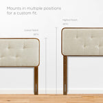 Bridgette Wood Twin Platform Bed With Angular Frame by Modway