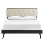 Bridgette Wood Full Platform Bed With Splayed Legs by Modway