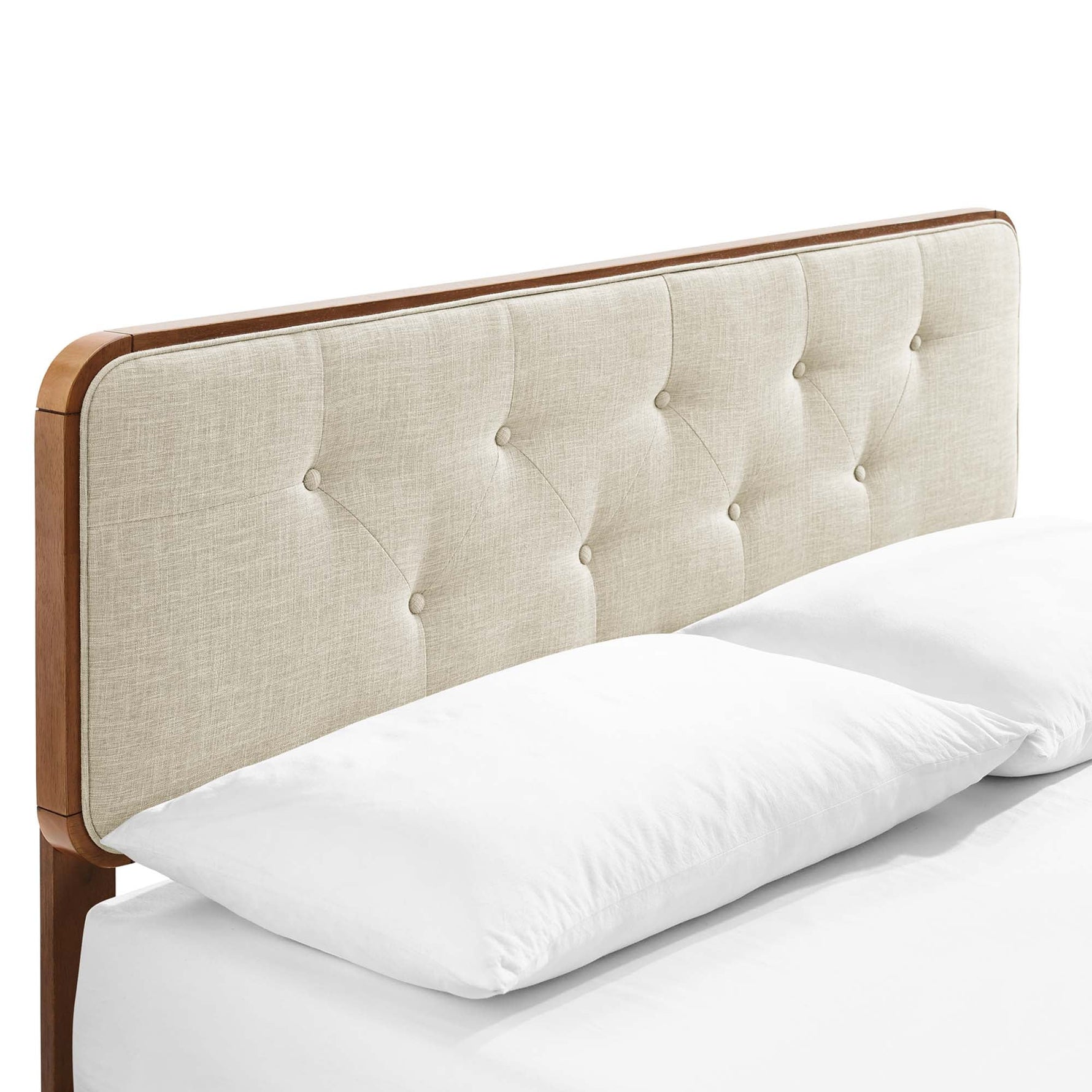 Bridgette Wood Full Platform Bed With Splayed Legs by Modway