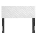 Mercy Chevron Tufted Performance Velvet Full/Queen Headboard by Modway