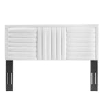Believe Channel Tufted Performance Velvet King/California King Headboard