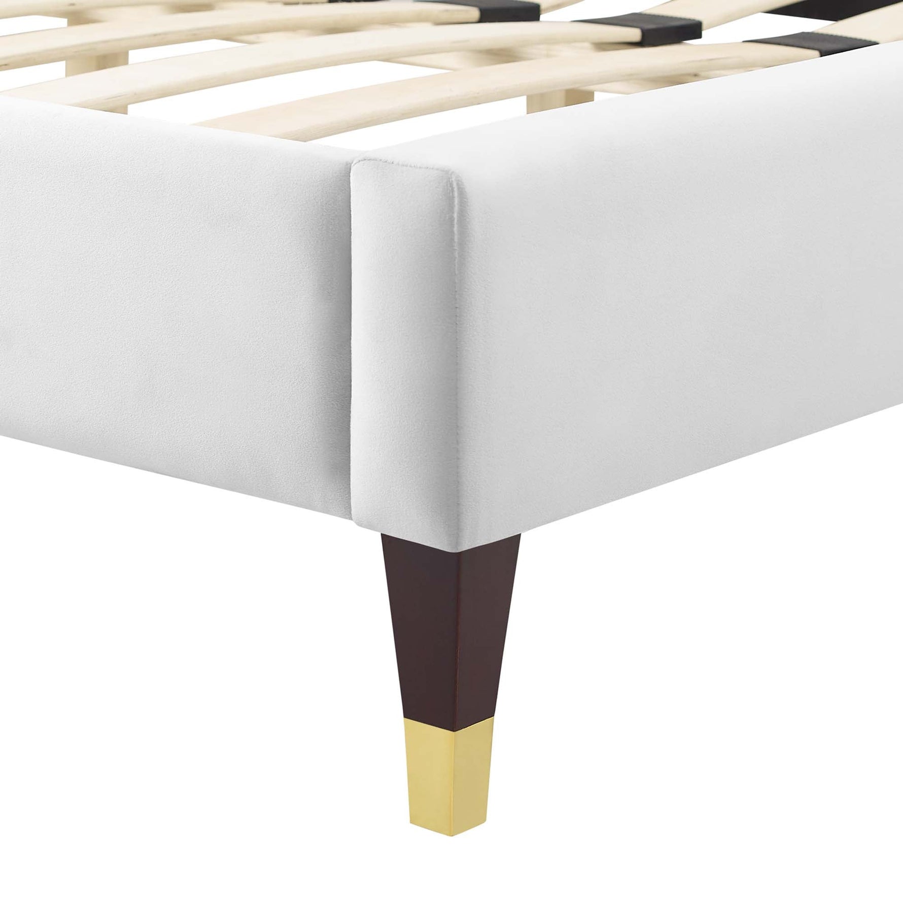 Sienna Performance Velvet Queen Platform Bed by Modway
